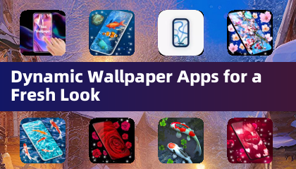 Dynamische Tapeten -Apps für einen frischen Look