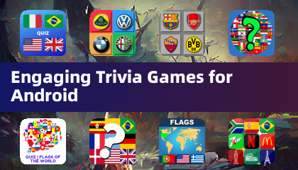 안드로이드를 위한 매력적인 트리비아 게임