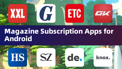 Magazine Subscription Apps for Android