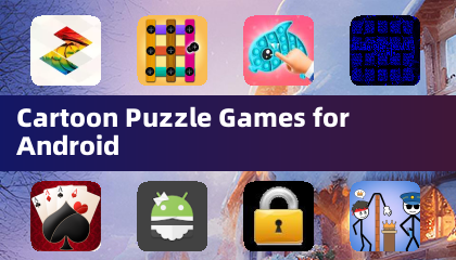 Cartoon-Puzzle-Spiele für Android