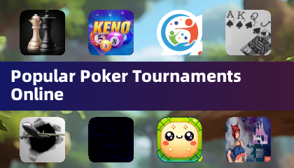 人気のオンラインポーカートーナメント
