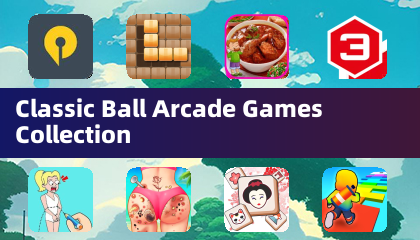 Klassische Ball-Arcade-Spiele-Sammlung