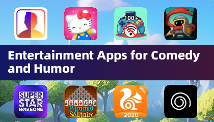 코미디와 유머를 위한 엔터테인먼트 앱