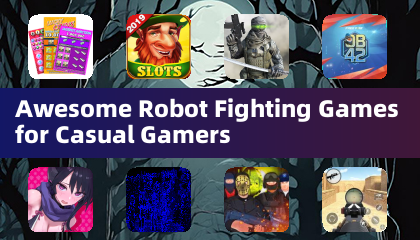 Juegos de lucha de robots increíbles para jugadores casuales