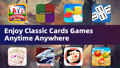 Profitez des jeux de cartes classiques à tout moment et n'importe où