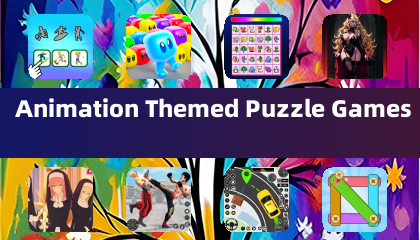 Animations-Themen-Puzzle-Spiele