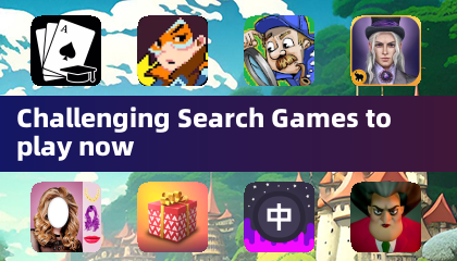 Jeux de recherche difficiles à jouer maintenant