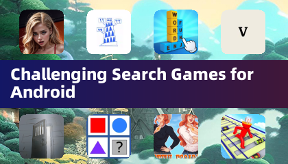 Herausfordernde Suchspiele für Android