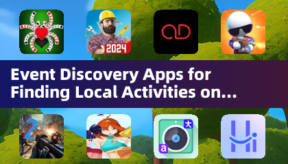 안드로이드에서 로컬 활동을 찾는 이벤트 탐색 앱