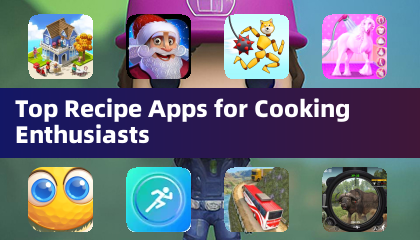 요리 애호가를 위한 최고의 레시피 앱